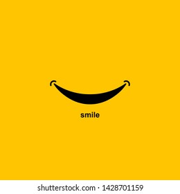 Smile icon Logo On White. illustration Template Design - Powered by Shutterstock