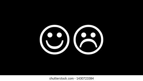 Happy Sad Face Images, Stock Photos & Vectors | Shutterstock