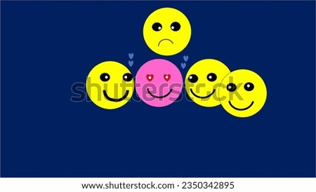 Similar – Image, Stock Photo Rubber worms: ….hinterher, ball game of the boys