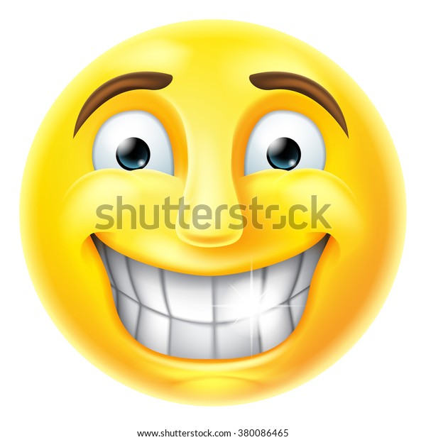 Smiling Cartoon Emoji Emoticon Smiley Face のイラスト素材