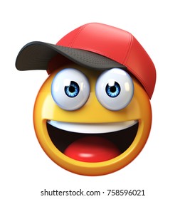 Themed Task June 7th 2020- June 13th 2020 Smiling-emoji-wearing-baseball-cap-260nw-758596021