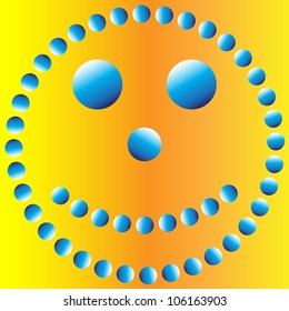 Smiling Face Illusion Stock Illustration 106163903 | Shutterstock