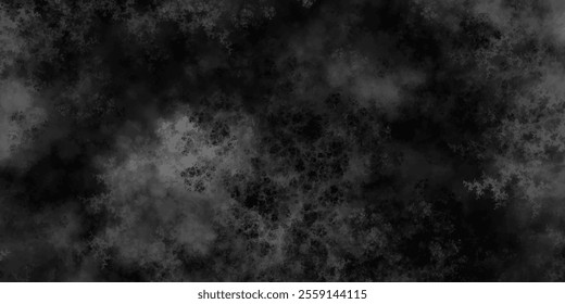 smoke overlay effect. white cloud and black sky textured background. high-quality free stock image of grey smoke, vapor, fog overlay on black background. Gray grunge paper textured canvas for design.	