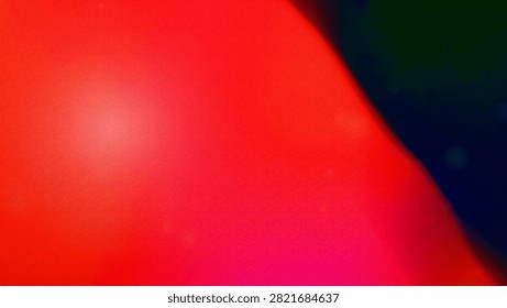 A smooth abstract composition showing a soft blend of intense red and dark blue color gradients.