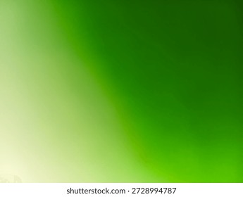 a smooth abstract gradient transitioning from a soft, pale green on one side to a deeper, vibrant green on the other. The blend is seamless and calming, creating a fresh, natural, and minimalist visual impression that feels organic and modern.