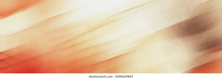 Smooth abstract gradient with warm orange and cream tones, creating a soft, blurred background effect for design use.