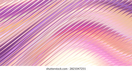 A smooth and abstract texture featuring soft diagonal lines in pastel colors blending together seamlessly.