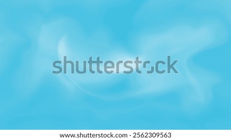 Smooth blue gradient. Background of a pale sky blue cloudy surface. Pleasant, warm azure color backdrop with vignette.Smooth denim, pastel blue, sunrise, sunset sky gradient. clouds, aura, halo