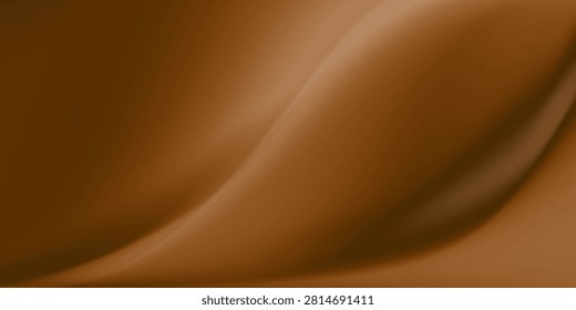 smooth chocolate brown gradient background gently flowing organic curves