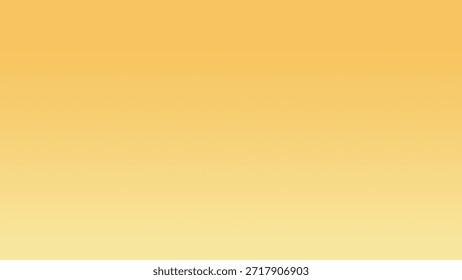 Smooth color gradient background representing a warm sun fade, transitioning from bright Canary Yellow to soft Beige, symbolizing warmth, cheerful mood, and energetic marketing aesthetics for promotional materials in winter.