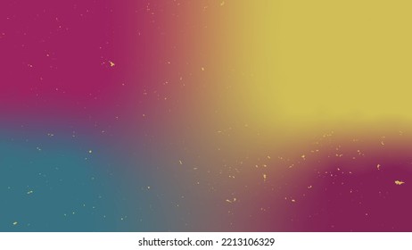 Smooth colorful gradient mesh background design and grungy particle texture  Modern abstract contemporary background vector design for poster  banner  desktop wallpaper  blue  yellow   purple color