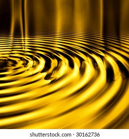 Smooth Gold Ripples