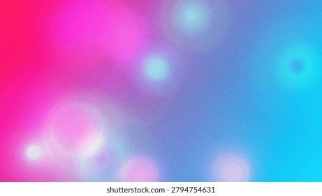 Smooth gradient blend of pink and blue hues with subtle grainy texture for artistic backgrounds.