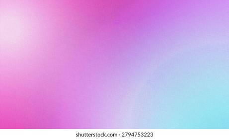 Smooth gradient grainy background blending soft pink and blue hues for creative projects.