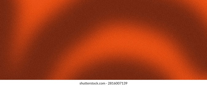 Smooth gradient texture featuring flowing wavy lines in warm orange rust tones creating an abstract visual effect