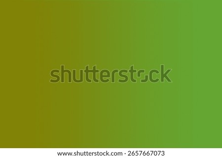 Smooth Gradient Transition from Olive to Lime Green, Subtle Vert