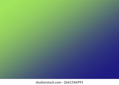 Smooth Gradient Transition from Vibrant Lime Green to Deep Indig