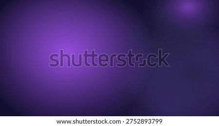 Smooth gradient transitioning between purple and dark blue, with subtle luminous light effects emanating from top right corner. Calm and atmospheric.