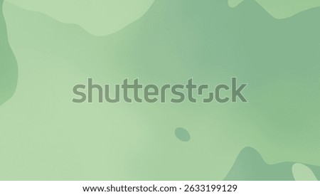 Smooth Green Gradient Fluid Abstract Minimal Background for Modern Design