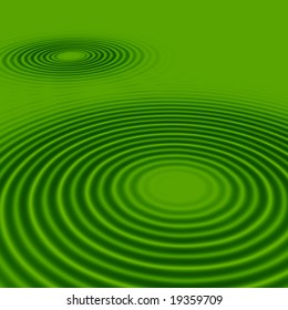 smooth green rippled background