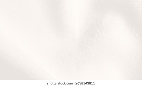 A smooth, white background with a soft, white texture. The background is minimalist and elegant, featuring a subtle white gradient. Aesthetic beige desktop wallpaper with copy space.