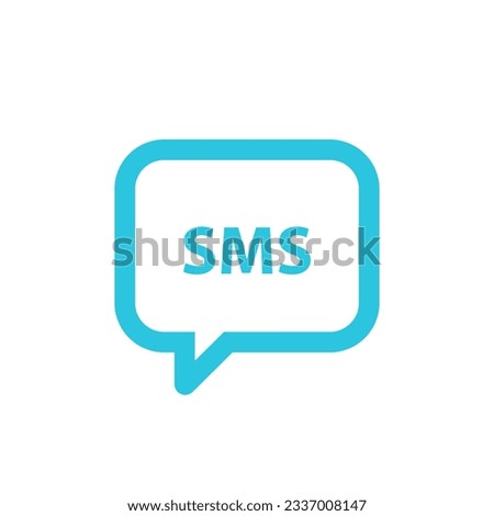 SMS message symbol, sms icon send recieve, communication icon