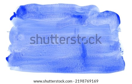 Smudged blue watercolor texture material