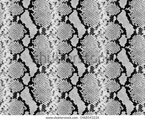 Snake Print Seamless Pattern Design Stock Illustration 1468543226