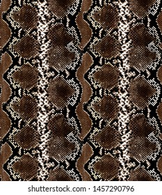 Snake Texture Seamless Pattern Design Stock Illustration 1457290796 ...