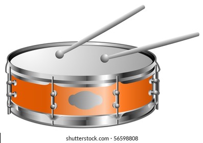 Snare Drum Drum Sticks Stock Illustration 56598808 | Shutterstock