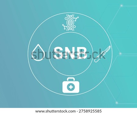 SNB acronym.SNB (Sentinel Node Biopsy) removes the first lymph node likely to contain cancer cells.