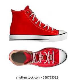 red boot converse