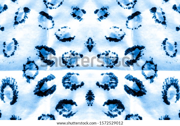 Snow\
Leopard Skin Pattern. Leopard Textile. Cool Tones Hand Drawn\
Pattern. Navy, White Dirty Art Illustration. Leopard Print. Royal\
Chic Jaguar Print. Textured Winter Leo\
Design.
