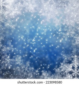 Snowflake  background - Shutterstock ID 223098580