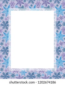 border frame abstract digital art derived stock illustration
