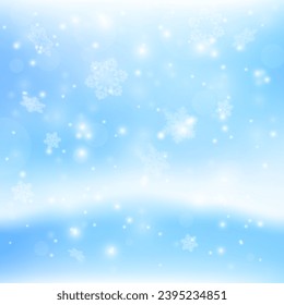 Snowflakes background. winter weather. Silver Bokeh Christmas Background. Snow Flakes on sparkling background. Holiday Winter Backdrop With Glow and Overlay Effect. Season Christmas Decoration. - Powered by Shutterstock