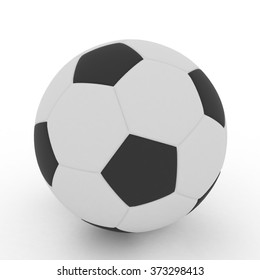 Soccer ball image isolated white background stock illustration 51273205