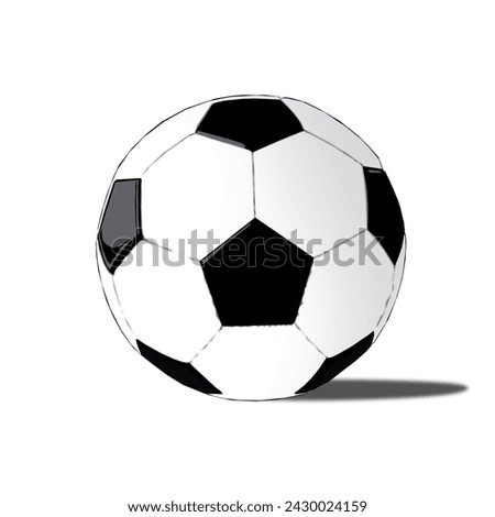 Similar – Soccer ball Joy Playing