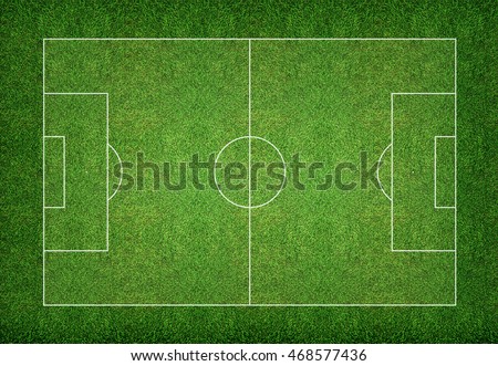 Soccer field background.