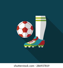 Football Pass Icon Cartoon Illustration Football Stock Vector (royalty 