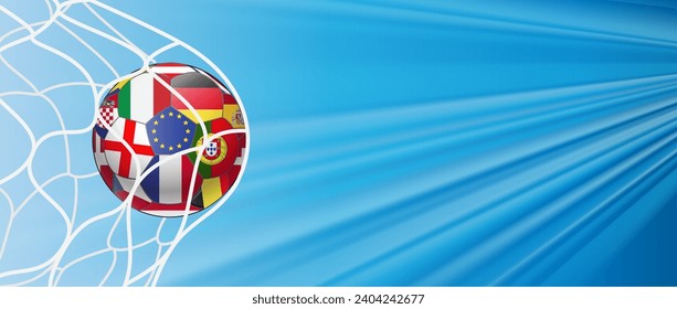 Soccer, Football Background 2024 Competition  - Powered by Shutterstock