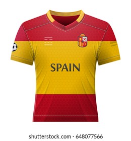 spain football shirt