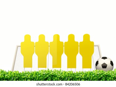 soccer training wall - Powered by Shutterstock