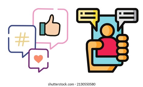 Social Media Community Network Image
