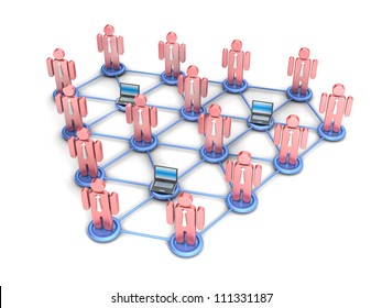 Social network concept
