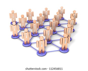 Social network concept