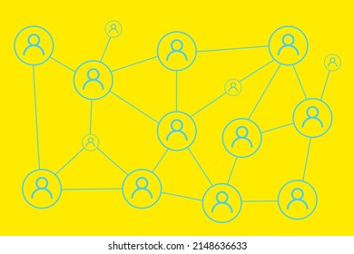 Social Networking Of Many People Online