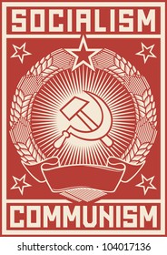 Socialism - Communism Poster