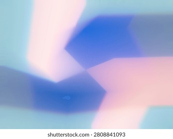 Soft abstract background featuring blended pastel blue and pink smoke with gentle light diffusion and smooth gradients.