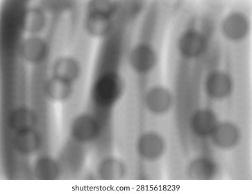 Soft abstract grayscale composition with blurred circular bokeh and vertical stripe textures. Minimal, moody background suitable for modern design, presentations, or artistic projects needing subtle depth and calm atmosphere.